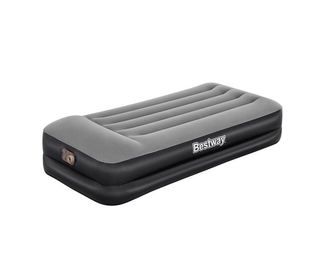 Cama individual bestway com motor 191x97x46 cm inflável e camping 67401