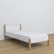 Cama individual de madeira N02 80x200 Cama individual de madeira N02 80x200 Madeira