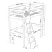 Cama mezzanine de carvalho N03 120x180 Cama mezzanine de carvalho N03 120x180 Carvalho