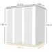 Abrigo de Jardim Aço Galvanizado Outsunny 163 Abrigo de Jardim Aço Galvanizado Outsunny 163 Castanho