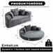 Sofás-cama individuais Sofás-cama individuais Cinza