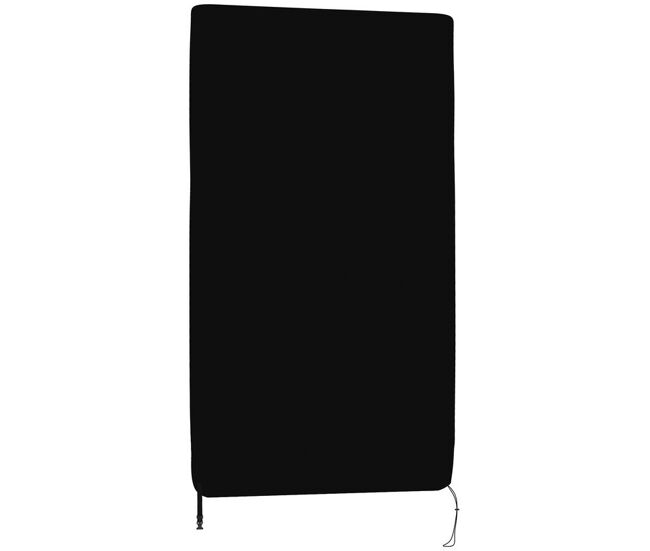 Sportnow capa para mesa de ping pong com fecho, anti-uv e impermeável para interior e exterior, 275x153x5 cm, preto