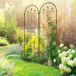 Treliças de Jardim Aço Outsunny Treliças de Jardim Aço Outsunny Preto