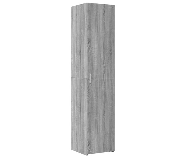 Armário alto - bufete - móvei de apoio 40x42,5x185 cm derivados de madeira cinza sonoma pt3414