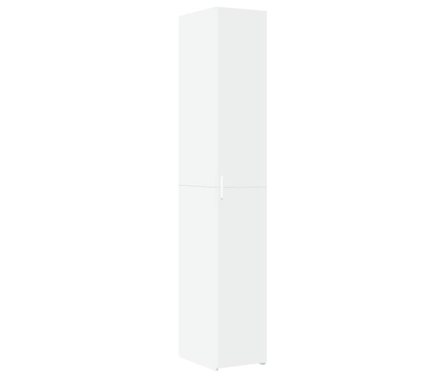 Armário alto - bufete - móvei de apoio 30x42,5x185 cm derivados de madeira branco pt3141