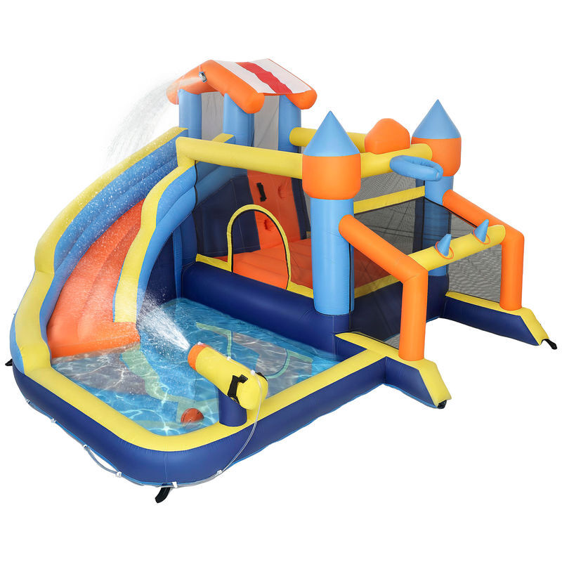 Castelo Insuflável Aquático Tecido Oxford AIYAPLAY