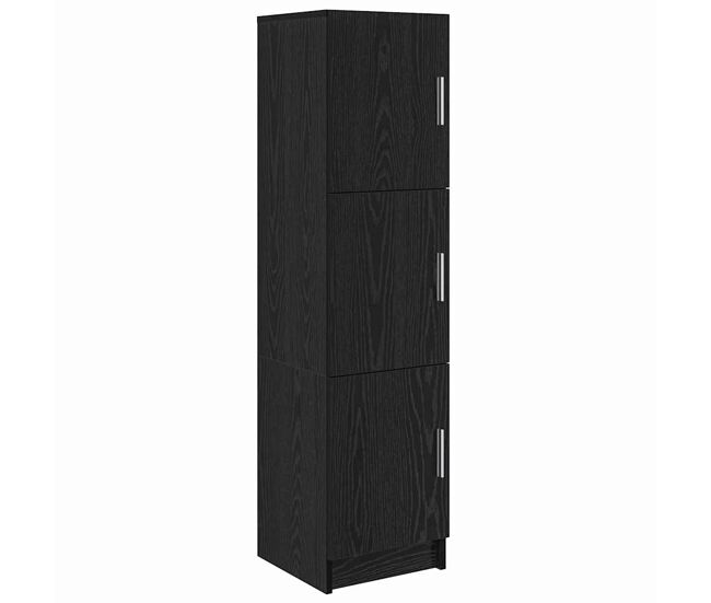 Aparador - bufete - móvel de apoio carvalho preto 31.5 x 32 x 122.5 cm pt1578