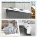 Abrigo de Jardim Aço Galvanizado Outsunny Abrigo de Jardim Aço Galvanizado Outsunny Cinza