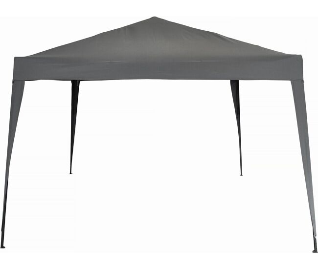 Cobertura de jardim dobrável - 9 m² - 3 x 3 m - gris