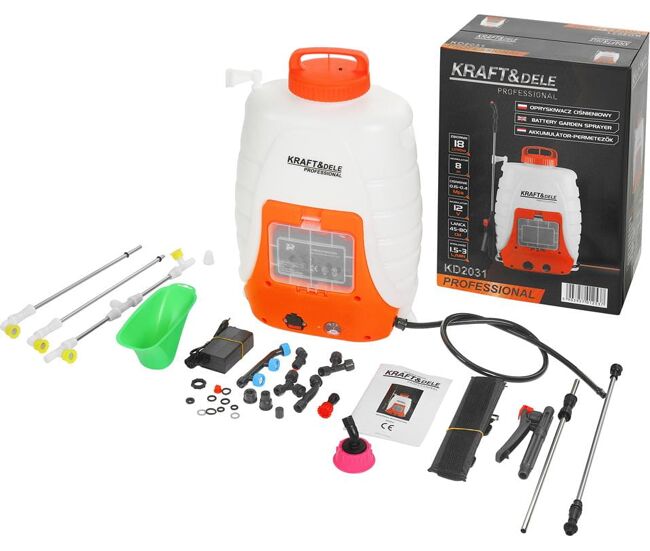 Pulverizador elétrico agrotech com bateria 1