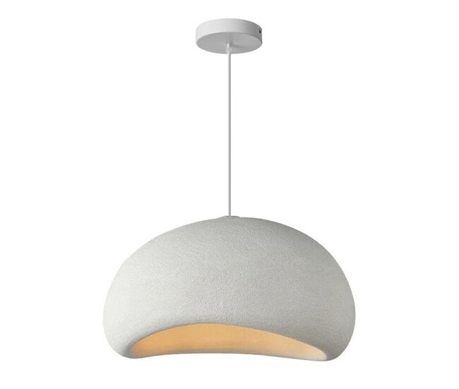 Candeeiro pendente de teto blanc 50x28 cm moderno e elegante para sala de estar