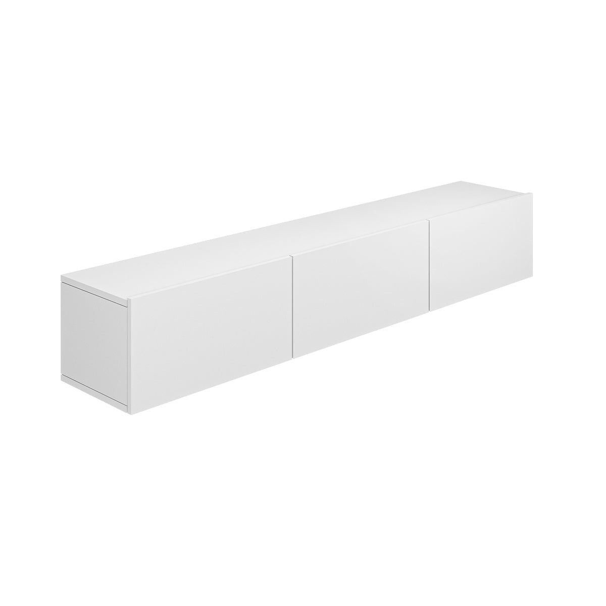 Móvel tv mural 3 portas 160 cm idao blanc