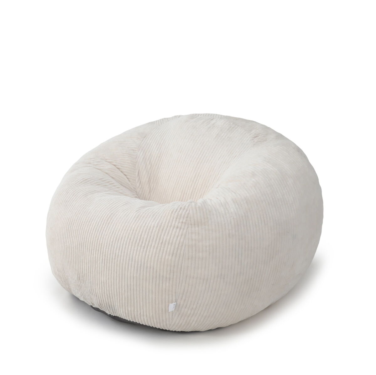 Puff relax pera homemiyn em bombazina com enchimento de espuma