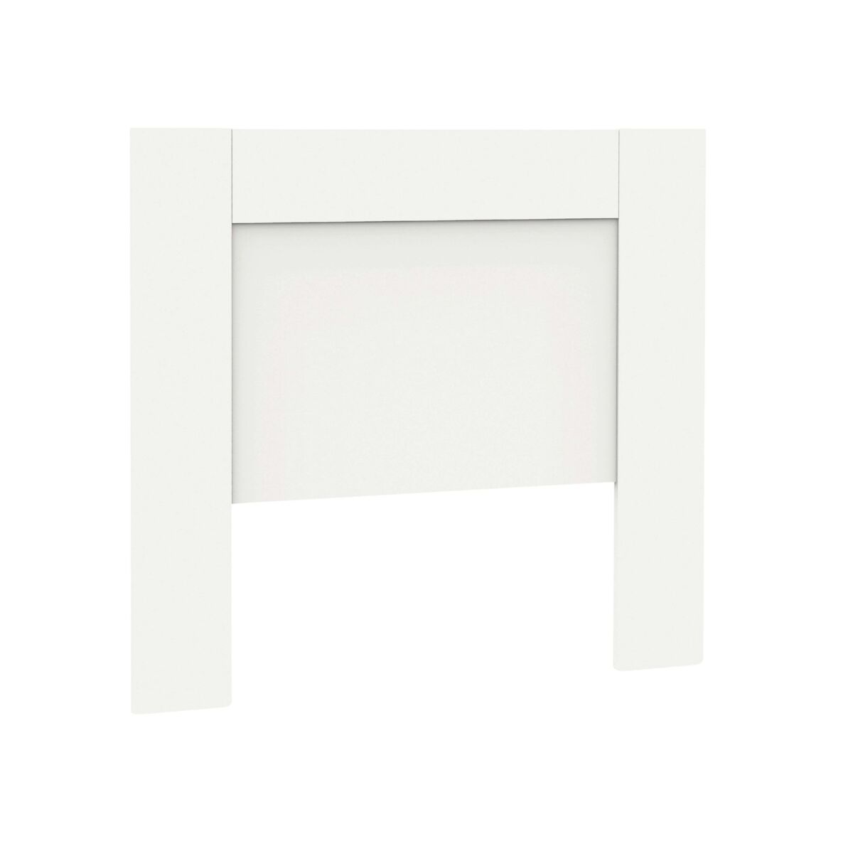 Miroytengo Cabeceira De Cama Aroa De 100 Cm, Cabeceira Para Quarto, Melamina Branca Fosca Multicor