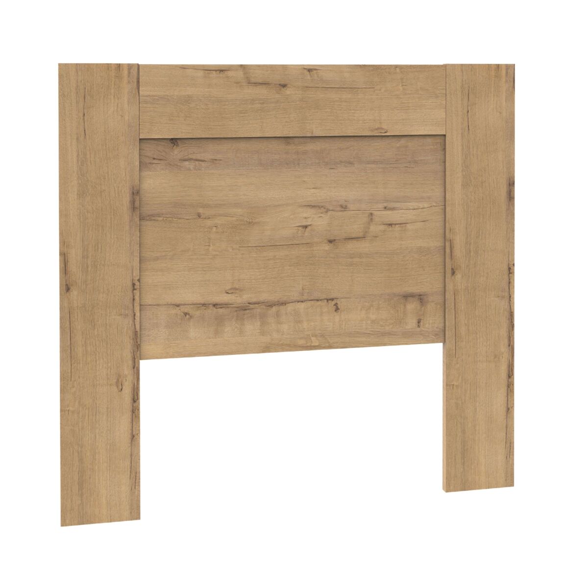 Miroytengo Cabeceira De Cama Aroa De 100 Cm, Cabeceira Para Quarto, Carvalho Dourado Em Melamina. Castanho