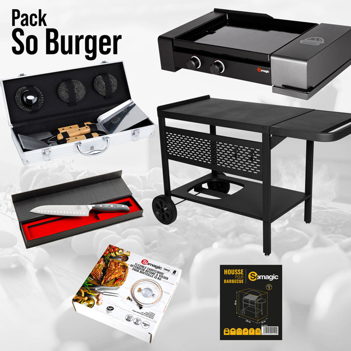 Somagic - pack completo so burger