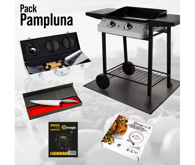 Somagic - pack churrasqueira a gás pampluna