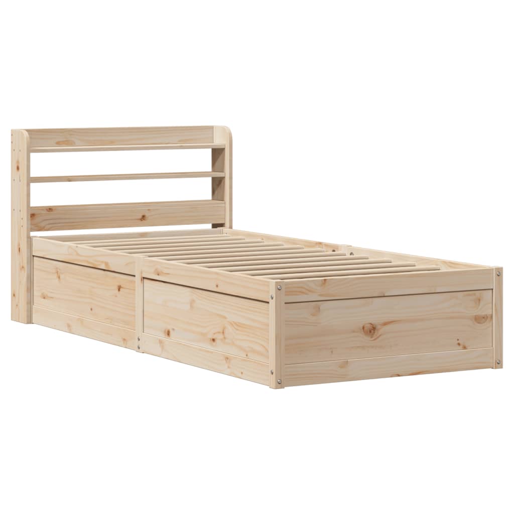Estrutura de cama de solteiro para adultos 100x209