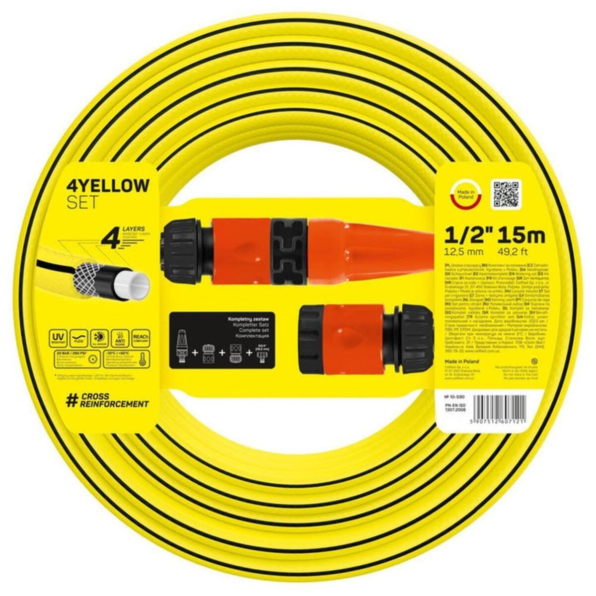 Conjunto de irrigação 4yellow