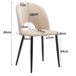 Conjunto de mesas e cadeiras de sala de jantar 117x68 Conjunto de mesas e cadeiras de sala de jantar 117x68 Bege