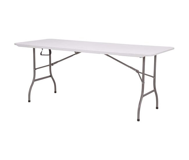 Mesa dobrável multifuncional com fixador de barra