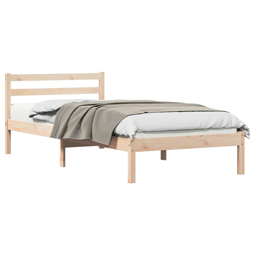 Estrutura de cama de casal king size - castanho 215,5 x 105,5 x 69,5 cm