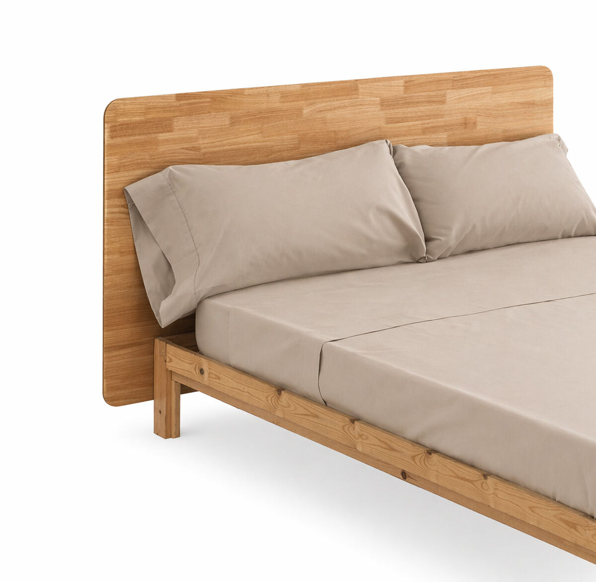 Conjunto de lençóis design linho cama 160cm (4 peças) donegal collections