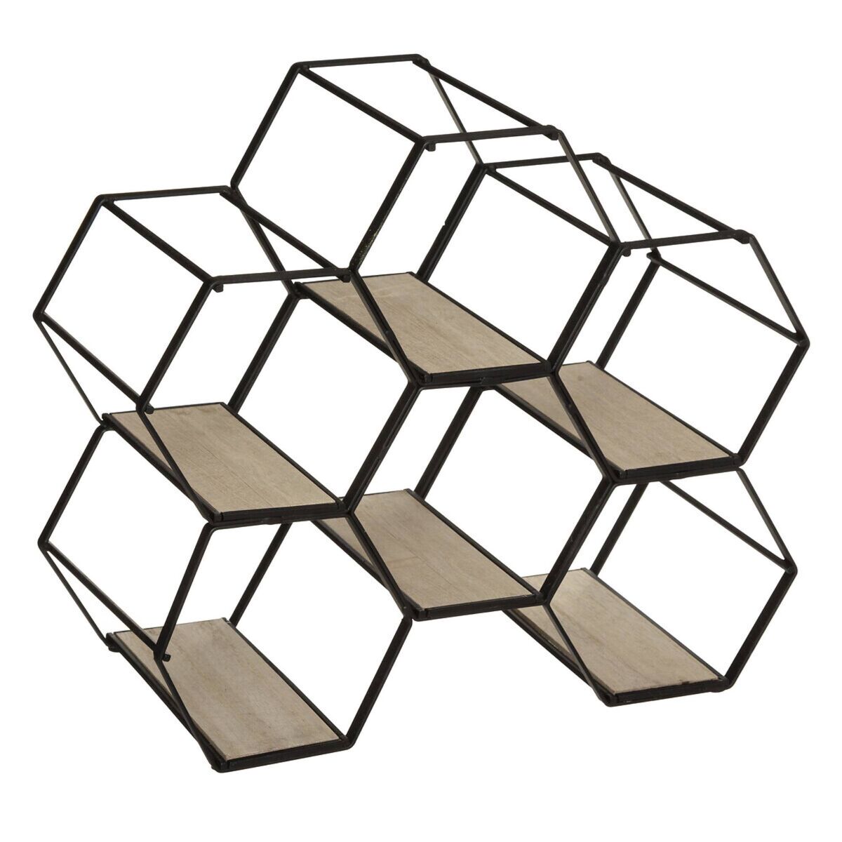 Suporte para vinhos well home 'arty' para 6 garrafas