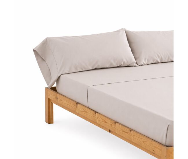 Conjunto de lençóis design pérola cama 200cm (4 peças) donegal collections