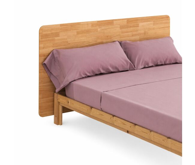 Conjunto de lençóis design magenta cama 150cm (3 peças) donegal collections