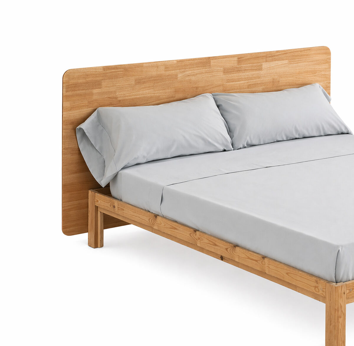 Conjunto de lençóis design azul céu cama 180cm (4 peças) donegal collections