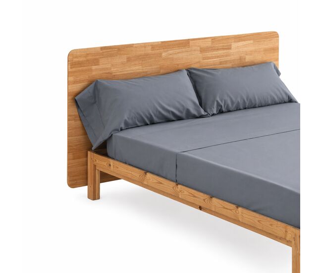 Conjunto de lençóis design cinza cama 90cm (3 peças) donegal collections