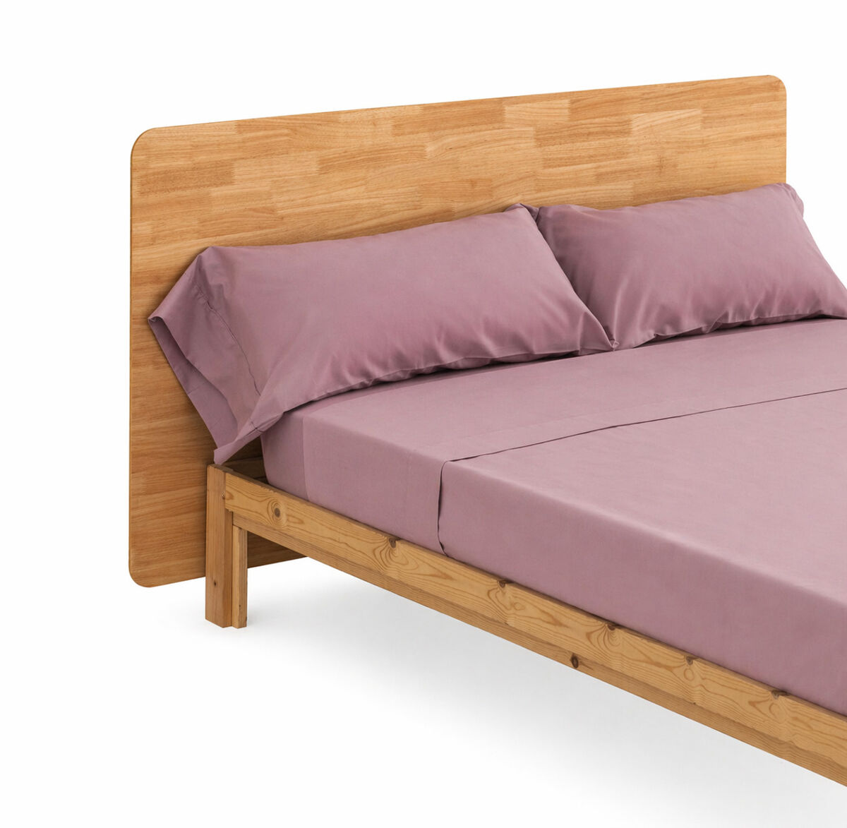 Conjunto de lençóis design magenta cama 105cm (3 peças) donegal collections
