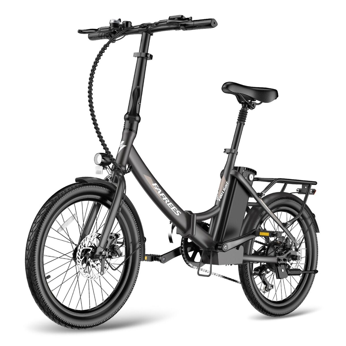Bicicleta elétrica | fafrees | f20 light | 250w 36v20ah 20" disco - preto