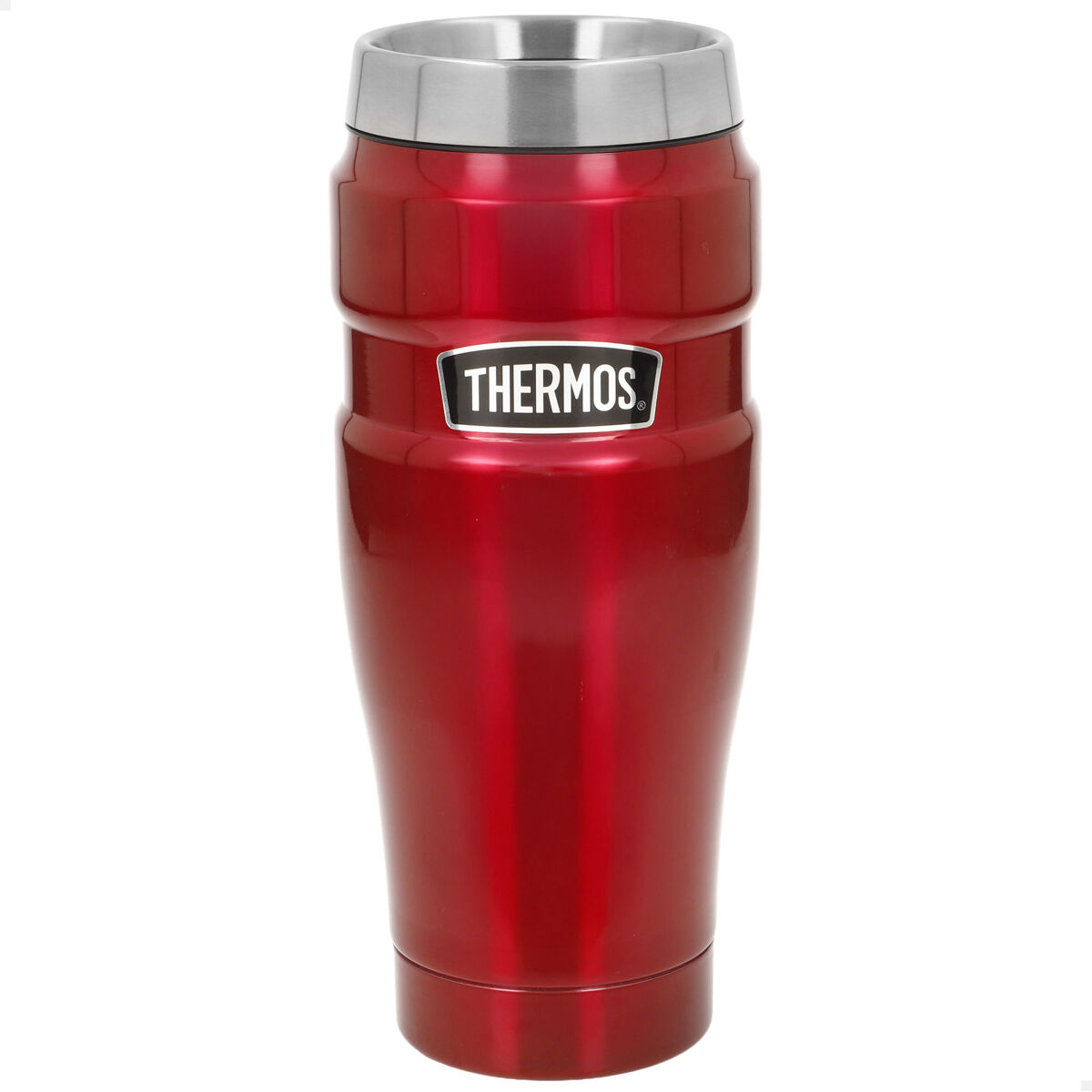 Thermos garrafa térmica de acier inox 470 ml rouge