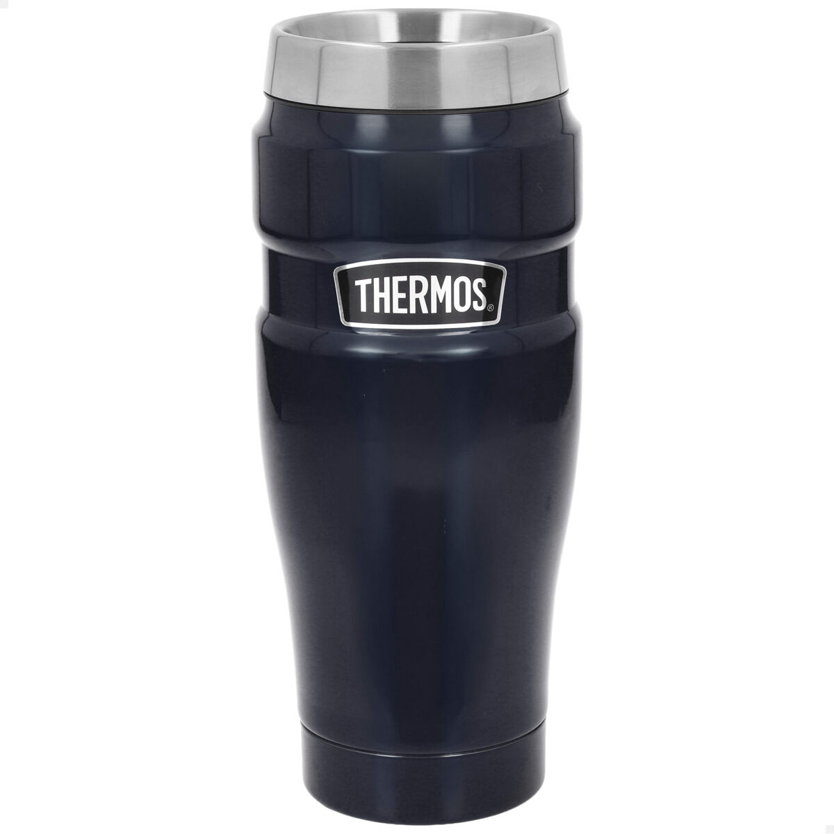 Thermos garrafa térmica de acier inox 470 ml bleu