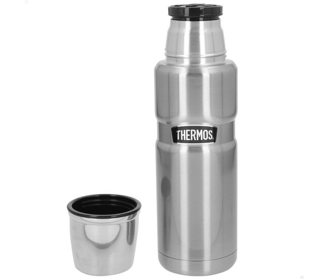 Thermos garrafa térmica em acier inox 470 ml prata