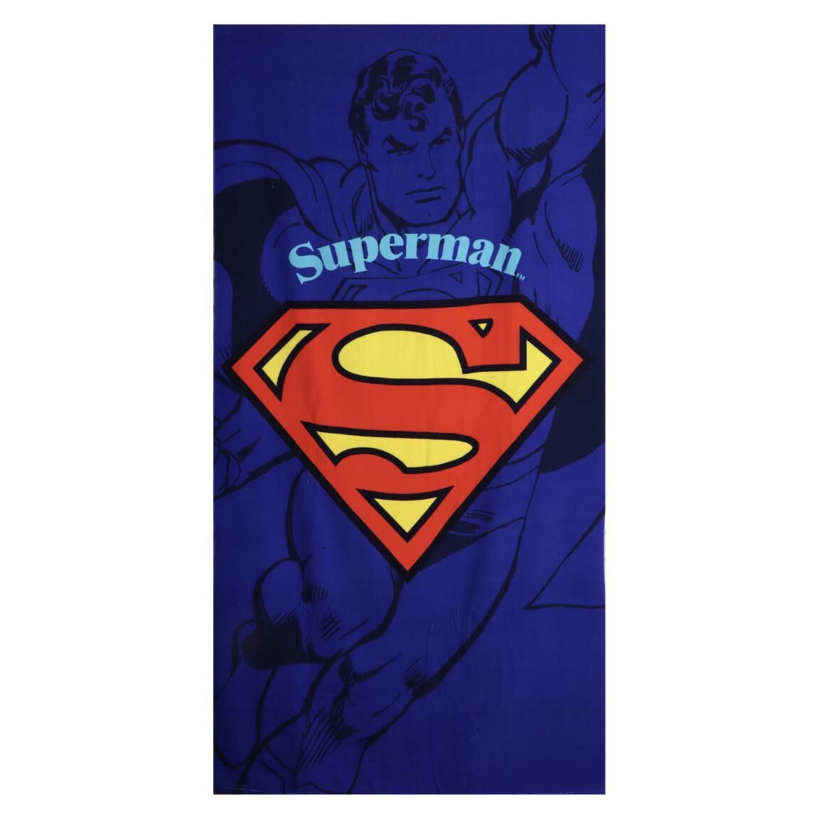 Toalha de microfibra do Superman para banho e praia.