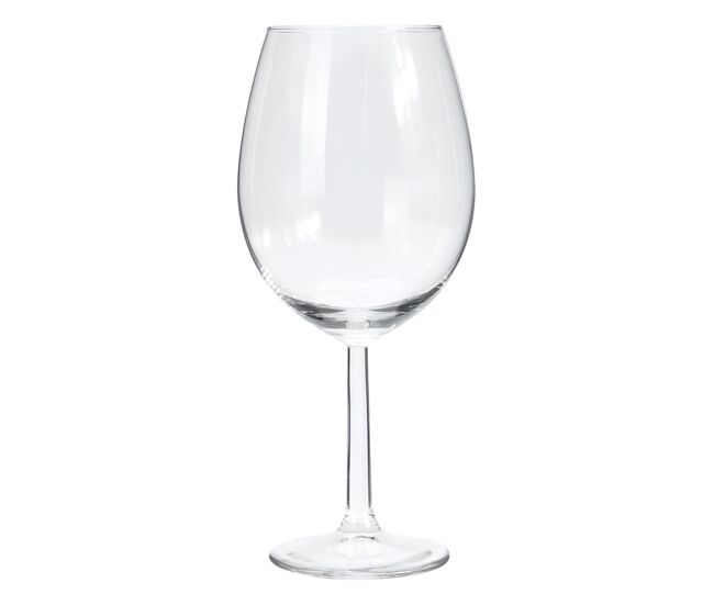 Conjunto well home com 36 taças de vinho e champanhe.