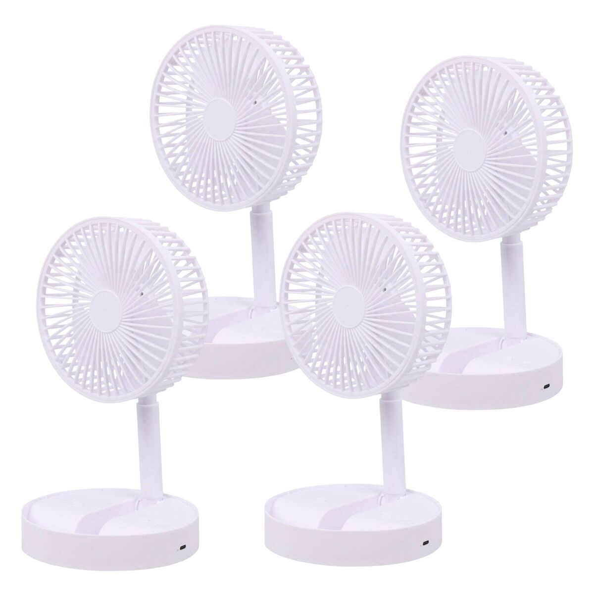 Conjunto de 2 ventiladores de mesa well home