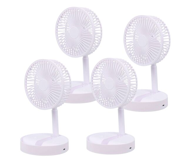 Conjunto de 2 ventiladores de mesa well home