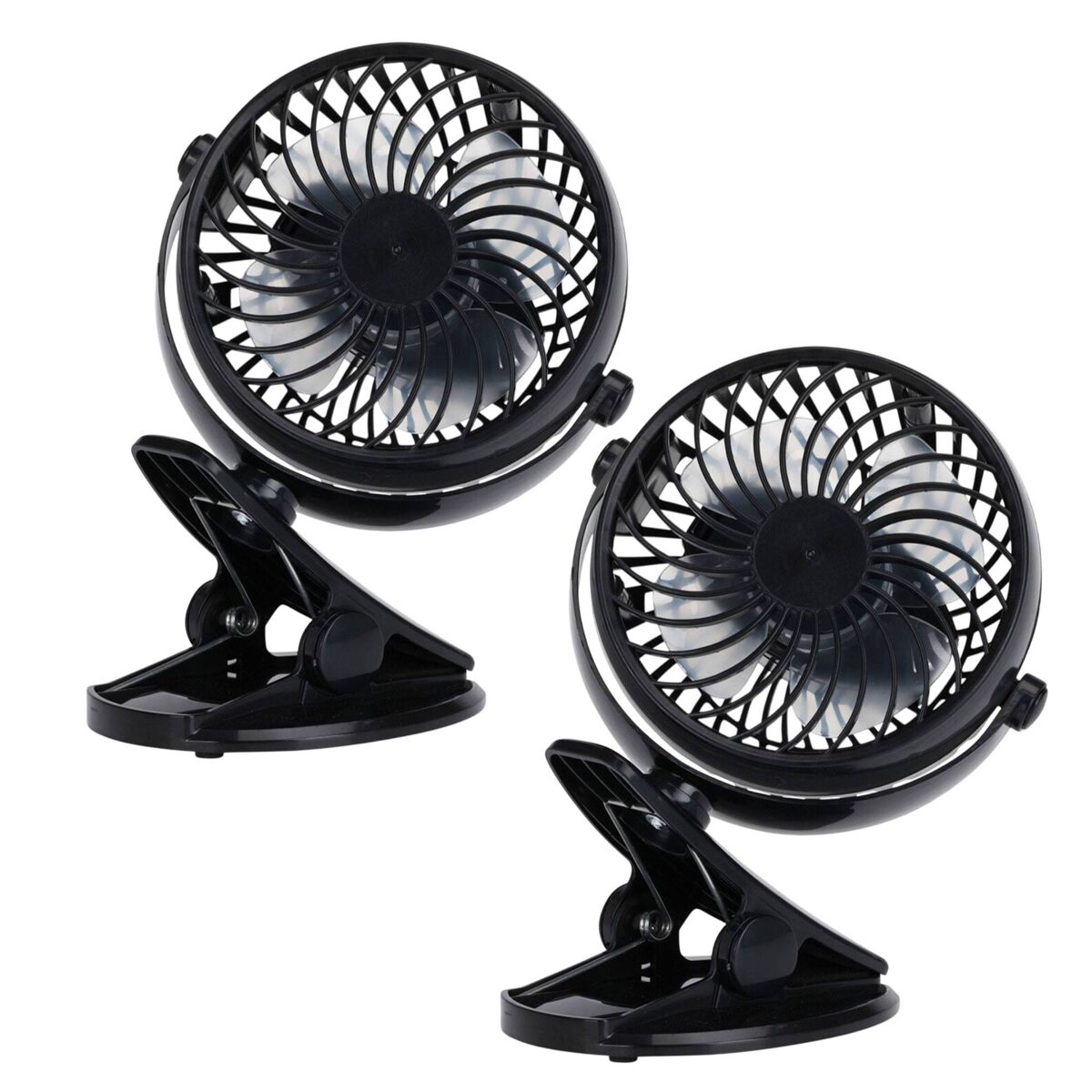 Conjunto de 2 ventiladores de mesa well home