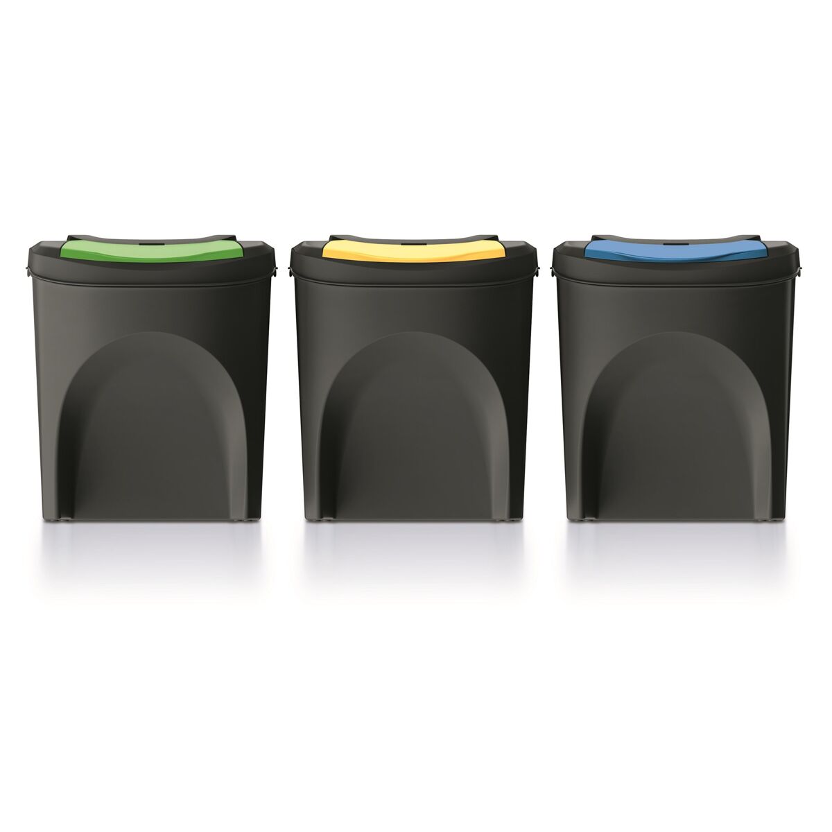 Conjunto de 3 latas de lixo 100% KEDEN SORTIBOX