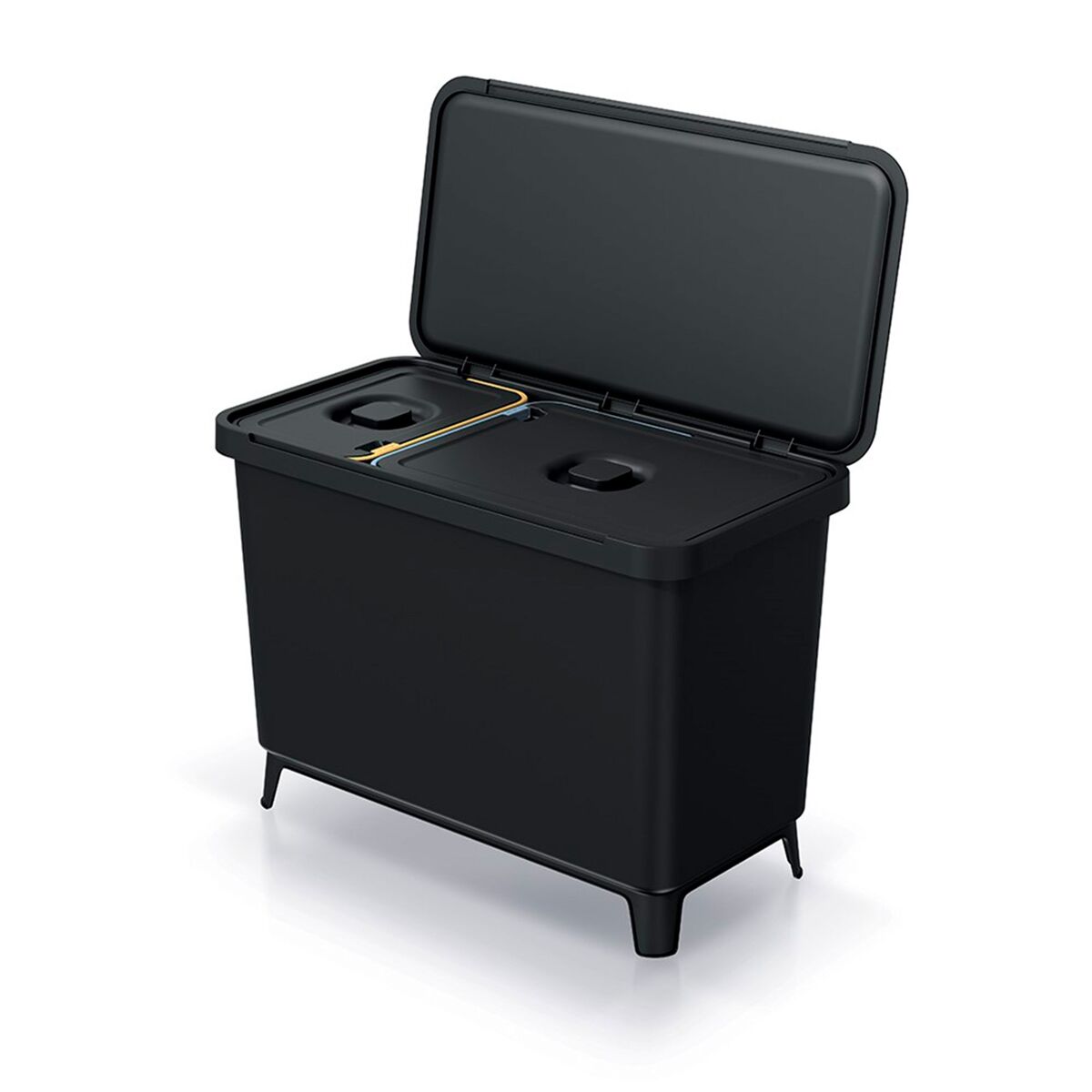 Sistema de triagem de reciclagem KEDEN 1x10L + 1x23L