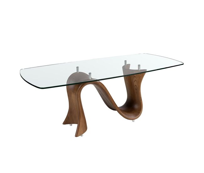 Angel cerda mesa de jantar oval em forma de barril