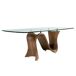 ANGEL CERDA Mesa de jantar oval em forma de barril ANGEL CERDA Mesa de jantar oval em forma de barril Nogal