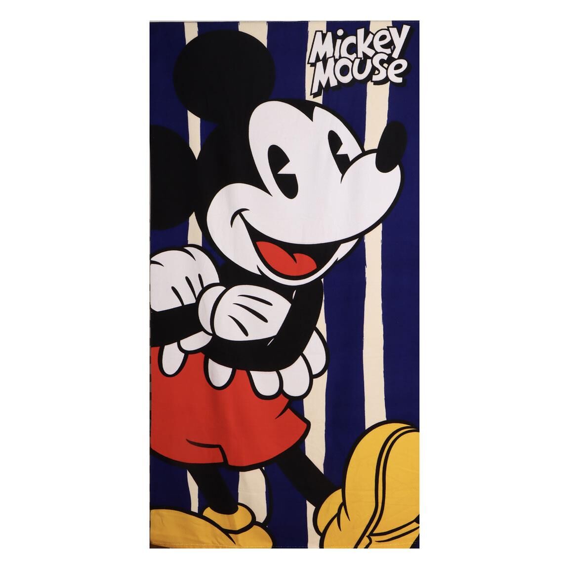 Toalha de microfibra do Mickey Mouse para banho e praia.