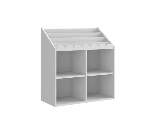 Étagère bellamy book nook blanc