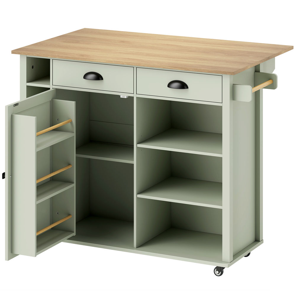Ilha de Cozinha MDF HOMCOM, casa - cozinha