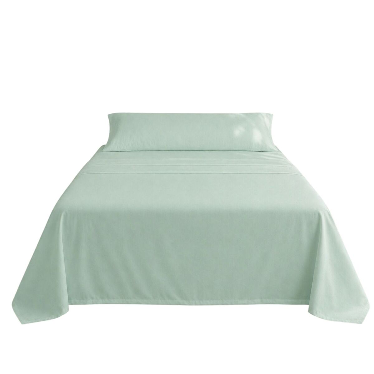 Jogo de lençóis turquesa cama de 90cm 144 fios donegal collection